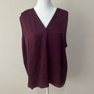 Vince Camuto Sleeveless Flowy Top. Pristine Condition. Size XL